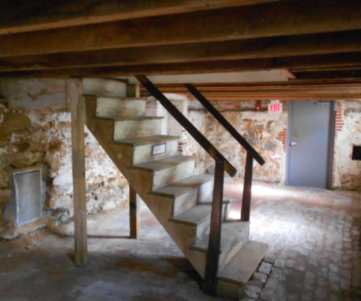 basement stairs