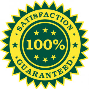 satisfaction guaranteed